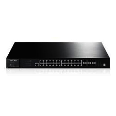 TP LINK T3700G-28TQ JetStream 28-Port Gigabit Stackable L3 Managed TP LINK T3700G-28TQ JetStream 28-Port Gigabit Stackable L3 Managed